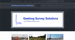 Desktop Screenshot of geelongsurveysolutions.com.au